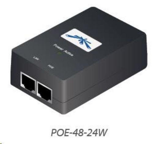 Obrázek UBNT POE-48-24W [PoE adaptér 48V/0,5A (24W), vč. napájecího kabelu]