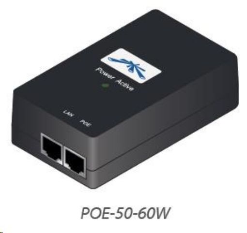 Obrázek UBNT POE-50-60W [PoE adaptér pro AirFiber, 50V/1,2A (60W), vč. napájecího kabelu]