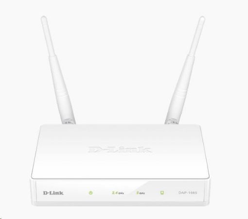 Obrázek D-Link DAP-1665 Wireless AC1200 Dual Band Access Point, 1x gigabit RJ45