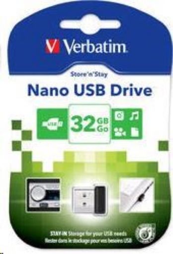 Obrázek VERBATIM Flash Disk 32GB Store 'n' Stay Nano