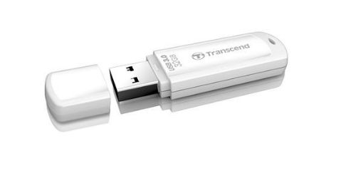 Obrázek TRANSCEND Flash Disk 32GB JetFlash®730, USB 3.0 (R:70/W:18 MB/s) bílý