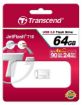 Obrázek TRANSCEND Flash Disk 64GB JetFlash®710S, USB 3.0 (R:90/W:24 MB/s) stříbná