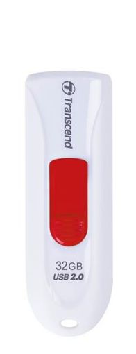 Obrázek TRANSCEND Flash Disk 32GB JetFlash®590W, USB 2.0 (R:16/W:6 MB/s) bílá