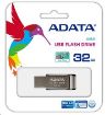 Obrázek ADATA Flash Disk 32GB UV131, USB 3.1 Dash Drive, Chromium, kov, šedá