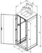 Obrázek TRITON 19" stojanový rozvaděč 42U/800x1000, přední a zadní dveře 80% síto, boční kryty plech, RAL7035 - šedá