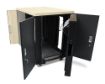 Obrázek APC NetShelter CX 18U 750 mm Wide x 1130 mm Deep Enclosure Oak/Grey Finish Intl