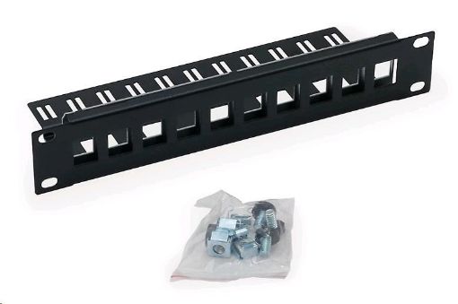 Obrázek TRITON 10" modul.patch panel pro max. 10ks keystonů