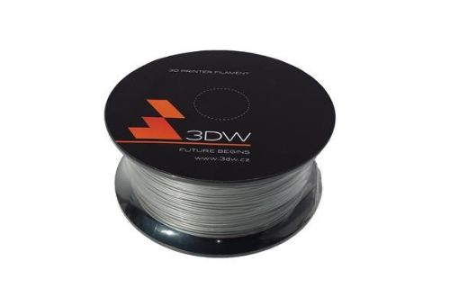 Obrázek ABS 3DW ARMOR filament, průměr 2,9mm, 1Kg, Stříbrná