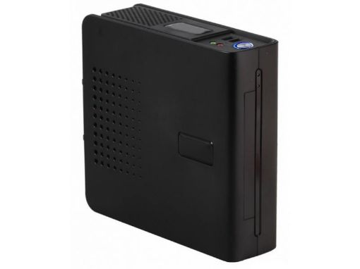 Obrázek EUROCASE skříň mini ITX WP-01, Vesa, Black, bez zdroje