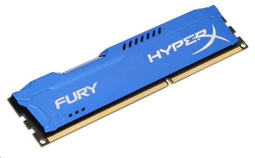 Obrázek DIMM DDR3 4GB 1333MHz CL9 KINGSTON HyperX FURY Blue