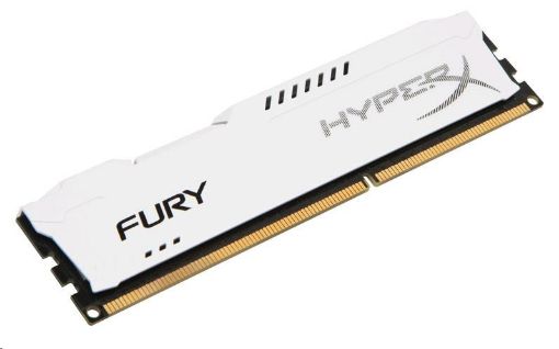 Obrázek DIMM DDR3 4GB 1600MHz CL10 KINGSTON HyperX FURY White