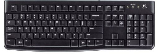 Obrázek Logitech klávesnice Keyboard K120, EN