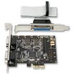 Obrázek AXAGON PCEA-SP, PCIe adaptér - 2x sériový port (RS232) + 1x paralelní (LPT)