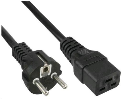 Obrázek PREMIUMCORD Kabel napájecí 230V/16A 3m (konektor IEC 320 C19)