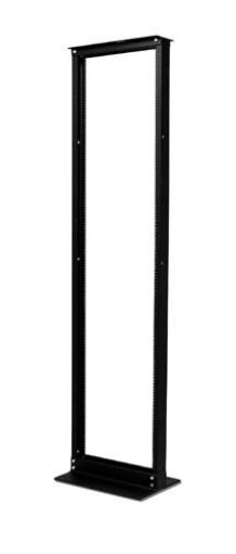 Obrázek APC NetShelter 2 Post Rack 45U #12-24 Threaded Holes Black