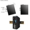 Obrázek Planet switch ISW-801T, 8x 10/100, DIN,IP30, rozšířený teplotní rozsah -40~75 st.C