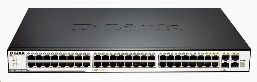 Obrázek D-Link DGS-3120-48TC/SI 48-port L2 Stackable Managed Gigabit Switch, standard image, 44x gigabit, 4x gigabit/SFP