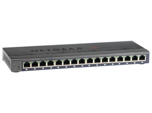 Obrázek Netgear GS116E 16-port gigabit ProSafe Plus Switch, PC management