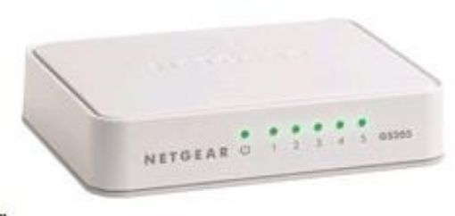 Obrázek Netgear GS205 Gigabit Switch 5 portů