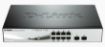 Obrázek D-Link DGS-1210-08P 10-port Gigabit Smart PoE Switch, 8x GbE PoE+, 2x SFP, PoE 65W, fanless