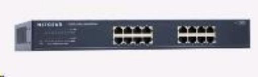 Obrázek Netgear JGS516PE ProSAFE Gigabit PoE Plus Switch, 16x gigabit RJ45, z toho 8x PoE 802.3af, 85W PoE budget