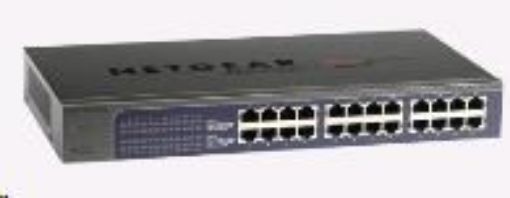 Obrázek Netgear JGS524PE ProSAFE Gigabit PoE Plus Switch, 24x gigabit RJ45, z toho 12x PoE 802.3af, 100W PoE budget