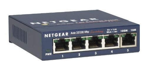 Obrázek Netgear FS105 ProSafe 5x 10/100 Unmanaged Desktop Switch