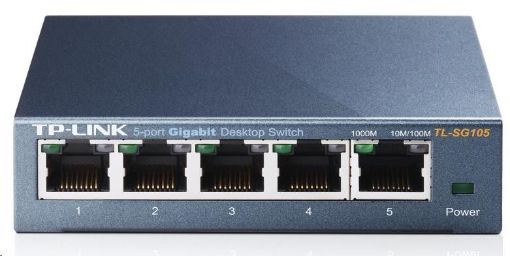 Obrázek TP-Link TL-SG105 [5portový stolní switch 10/100/1000 Mbit/s]