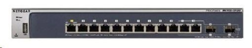 Obrázek Netgear GSM5212 (M4100-D12G) 12-port Gigabit Managed Switch, 2x gigabit SFP (shared), možnost napájet přes PoE