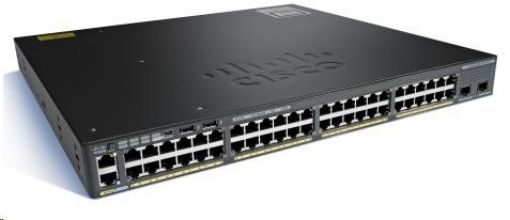 Obrázek Cisco Catalyst 2960X-48FPD-L, 48x10/100/1000, 2xSFP+, PoE