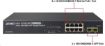 Obrázek Planet GS-4210-8P2S PoE+ switch 8x 10/100/1000Base-T, 2x SFP, 802.3at do 120W, VLAN, SNMP/WEB