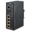 Obrázek Planet IPOE-E174 PoE extender + switch, IEEE802.3at, 4 + 1x 1000Base-T, DIN, IP30, 60W