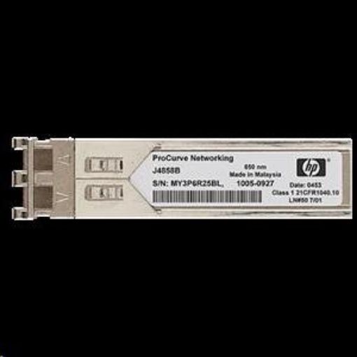 Obrázek HPE X121 1G SFP LC LX HP single mode RENEW Transceiver J4859CR