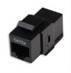 Obrázek Intellinet keystone spojka na RJ45, UTP, Cat5e, 8p8c/8p8c, černá