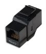 Obrázek Intellinet keystone spojka na RJ45, UTP, Cat5e, 8p8c/8p8c, černá