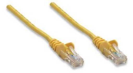 Obrázek Intellinet Patch kabel Cat5e UTP 5m žlutý