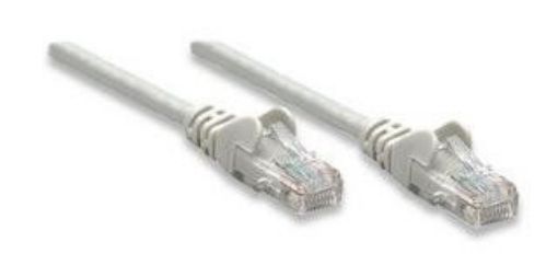 Obrázek Intellinet Patch kabel Cat5e UTP 0,5m šedý