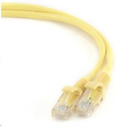 Obrázek GEMBIRD Kabel UTP Cat5e Patch 5m, žlutý