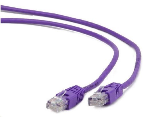 Obrázek GEMBIRD Kabel UTP Cat5e Patch 2m, fialový