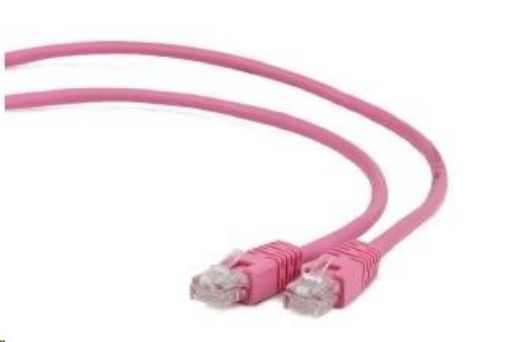 Obrázek GEMBIRD Patch kabel CAT6 stíněný FTP 0,25m, růžový