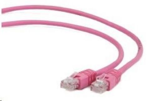 Obrázek GEMBIRD Patch kabel CAT6 stíněný FTP 1m, růžový