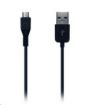 Obrázek CONNECT IT Wirez kabel HQ microUSB - USB, černý, 2m