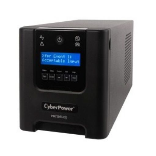 Obrázek CyberPower Professional Tower LCD UPS 750VA/675W