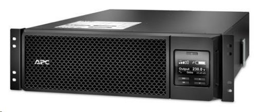 Obrázek APC Smart-UPS SRT 5000VA RM 230V, On-Line, 3U, Rack Mount (4500W)