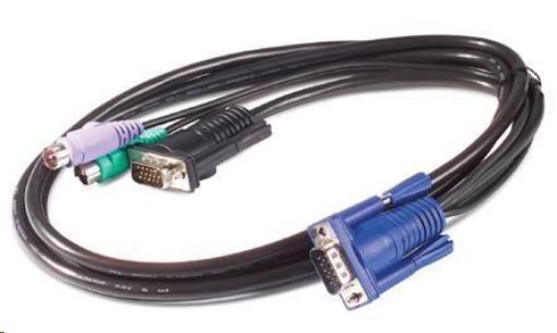 Obrázek APC KVM PS/2 Cable - 3 ft (0.9 m)