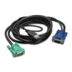 Obrázek APC Integrated LCD KVM USB CABLE - 6 ft (1.8m)