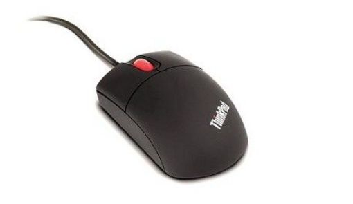 Obrázek LENOVO myš drátová ThinkPad Travel Mouse - 800dpi, Optical, USB, 3 tlačítka, černá