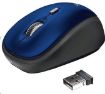 Obrázek TRUST Myš Yvi Wireless Mouse - blue, modrá, USB, bezdrátová