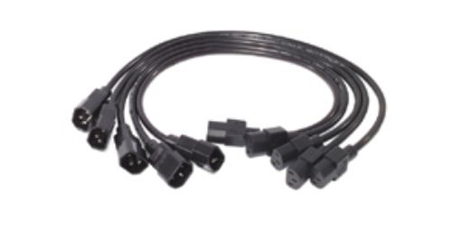 Obrázek APC Power Cord Kit, 10A, 100-230V, 2', (5) C13 to C14