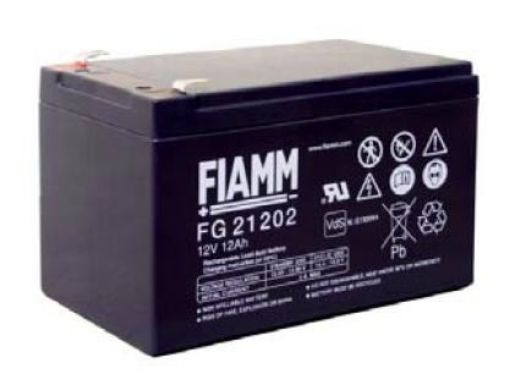 Obrázek Baterie - Fiamm FG21202 (12V/12,0Ah - Faston 250), životnost 5let